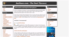 Desktop Screenshot of dartbase.com
